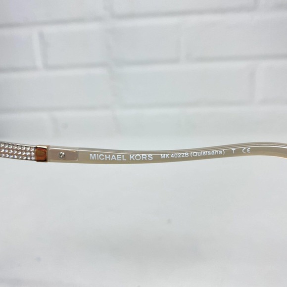 Michael Kors MK4022B 3043 QUISISANA TRANSPARENT GREY‎ Eye New Authentic 55 H2371 main image 5